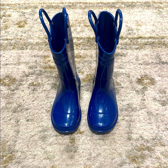 Western Chief Toddler Light Up Blue Rain Boots Size 7/8 - Picture 1 of 6